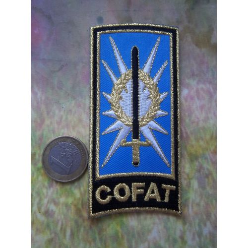 Cofat - Commandement Organismes Formation Armée De Terre Écusson Collection Insigne Tissu