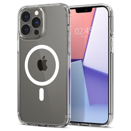 Spigen Coque Ultra Hybrid MagSafe iPhone 13 Pro Max Crystal Clear