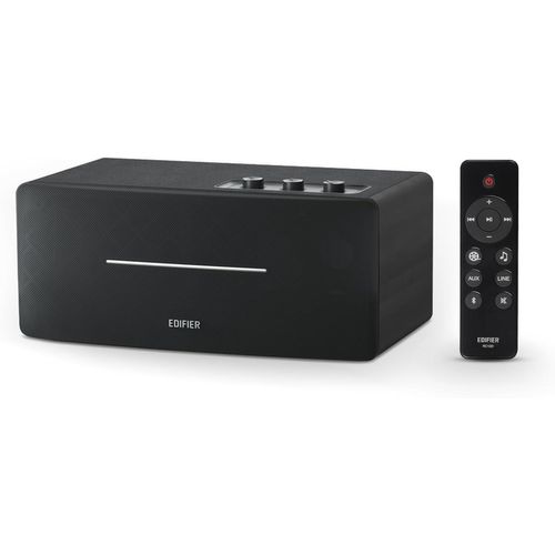 KYAOAYO-D12 Haut-Parleur De Bureau Bluetooth, Son Stéréo 70W Avec Dsp, Entrées Rca/Aux/Bluetooth, Télécommande Sans Fil, Enceinte Multimédia Pour Pc/Smartphone/Tv ¿ Noir