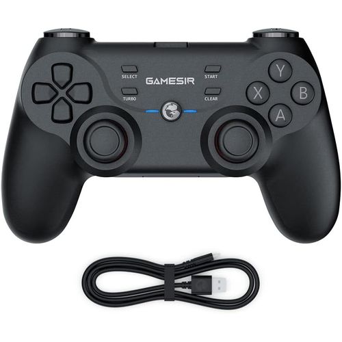 T3 Contrôleur De Jeu Sans Fil Pour Windows Pc 7/10, Contrôleur De Pc Avec Double Vibration, Batterie Au Lithium De 400 Mah, Boutons De Déclenchement Linéaires Compatible Avec Android Tv Box