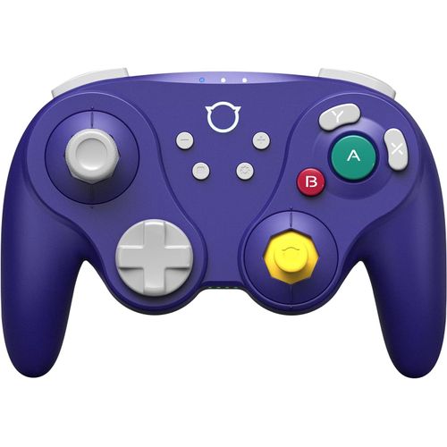 Warrior Lite Contrôleur sans fil GameCube Style pour Switch 2/PC/iOS/Android, Joystick/déclencheur à effet Hall, Contrôleur avec interrupteur micro-mécanique A/B/X/Y, Bouton mobile, Vibration