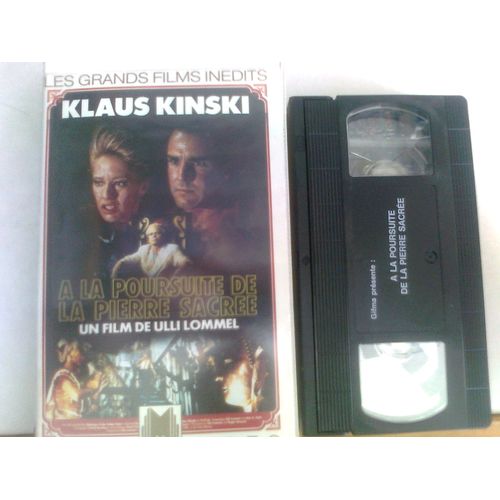 Cassette Vidéo Vhs - A La Poursuite De La Pierre Sacrée - Klaus Kinski