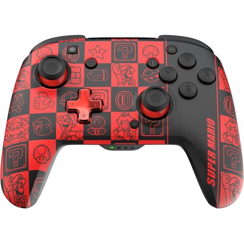 Official Wireless Deluxe Controller Nintendo Switch Glow - Super Icons
