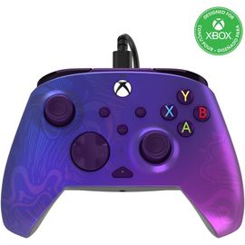 Rematch Xbox Filaire Manette Purple Fade For Xbox Series X|S,Xbox One,Officially Licensed