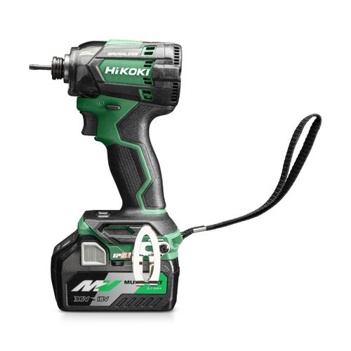 Visseuse à choc HIKOKI - 18V 4,0Ah - 210 Nm ? 2 batteries Multi Volt - WH18DCWRZ