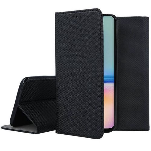 Housse Pour Samsung Galaxy A05s - Etui Coque Pochette Portefeuille + Verre Trempe - Noir Magnet