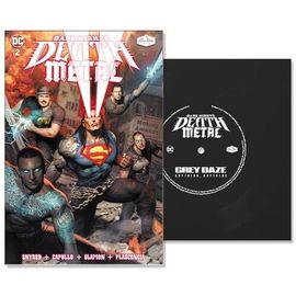 Grey Daze - Anything, Anything (Dc - Dark Nights: Death Metal Version) [7-Inch Single] Colored Vinyl, Comic Book, Ltd Ed, Red, Indie Exclusive, Flex-Disc