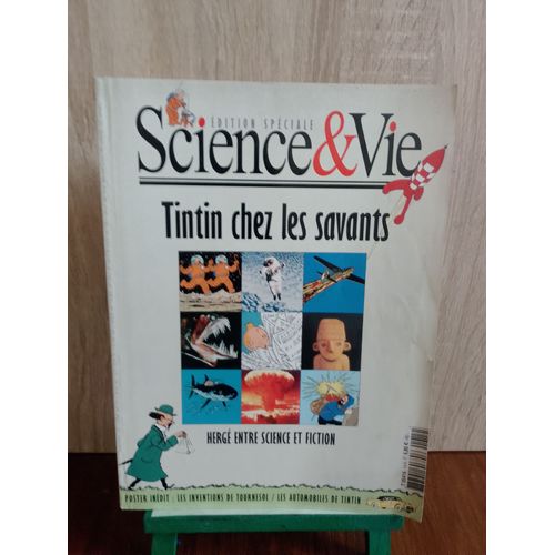 Science Et Vie (Tintin Chez Lzs Savants), Avec Le Poster