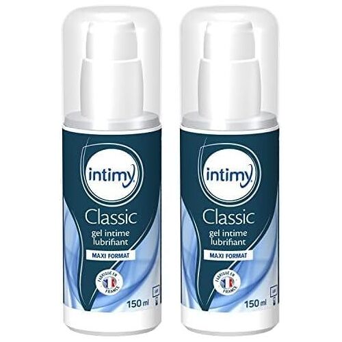 Kal-- Gel Lubrifiant Intime Classic - 150 Ml - Maxi Format - Formulé À Base D'eau - Sans Parfum - Sensation Douceur - Compatible Avec Les Préservatifs - Fabriqué En France (Lot De 2)