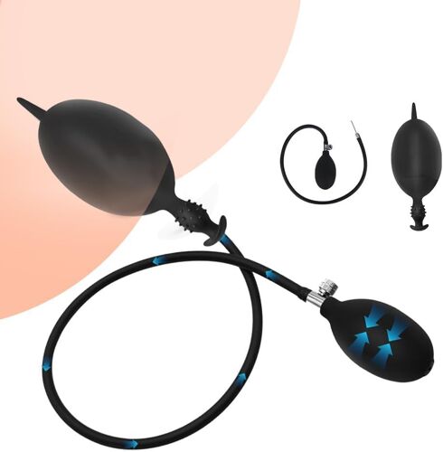 Kal-Plug Anal Gonflable, Plug Anale Dilatation En Silicone Avec Pompe, Ecarteur Anal, Dilatateur Sextoy, Jouet Sexualité Couple