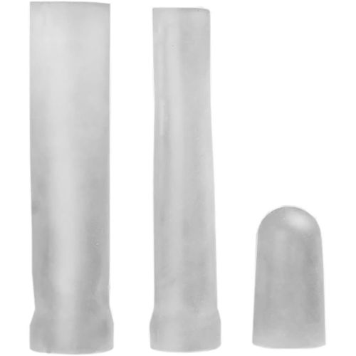Kalanka-Pompes À Pénis Épaisses Set-3 Pcs, Silicone Pompe À Pénis Vacuum Seal Cover Sex Toys Cock Extension Replacement Accessories (3pcs-14cm)