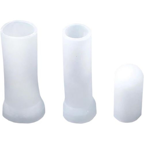 Kal-Pompes À Pénis Épaisses Set-3 Pcs, Silicone Pompe À Pénis Vacuum Seal Cover Sex Toys Cock Extension Replacement Accessories (3pcs-9.5cm)