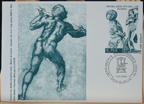 Carte Imprimerie Des Timbres Poste 2004