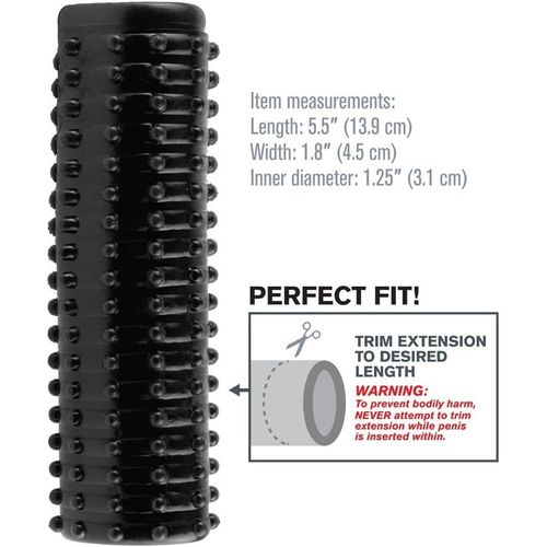 Kalanka-Pipedream Gaine Stimulante Magique Pleasure, Noir, 1 Unité