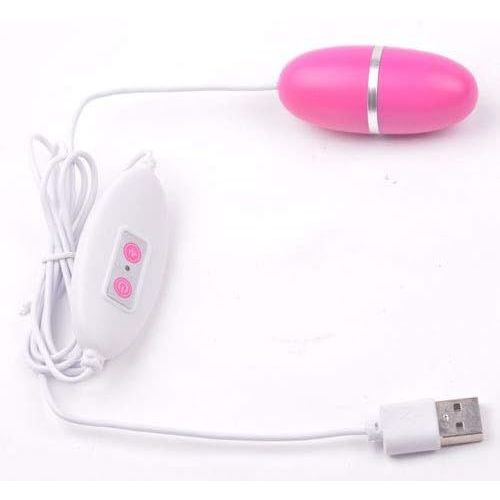 Kal-Oeuf Love Egg Vibrant Alimenté Par Usb À 12 Vitesses Mega Power, Rose