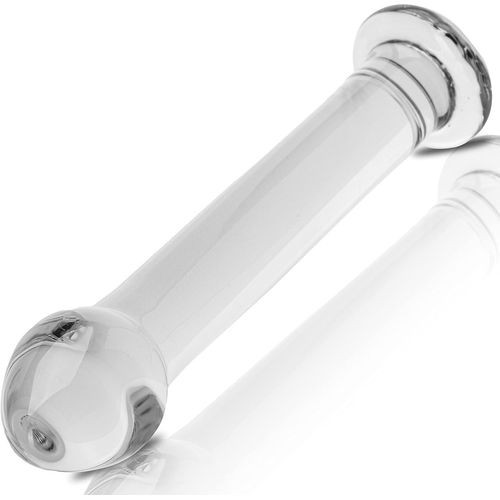 Kal-Godmichés Pour Femme En Verre 17,5cm Plaisir Sexuel Solo Femme Fops G71