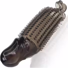 Kalanka-Manchon Pénien Agrandissement Du Pénis Allonge Le Pénis De 4,5 Cm Gaine Pénienne Manchette Pénienne Noir Extension Pénienne Manchons Pénis Manchettes Péniennes Gaines Péniennes Fops N07-2