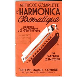 Méthode Complète D'Harmonica Chromatique Par Raffael Zincone
