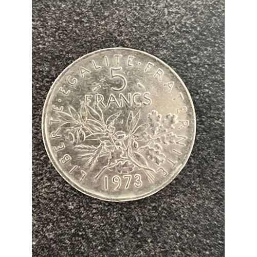 Pièces De 5 Francs Argent 
