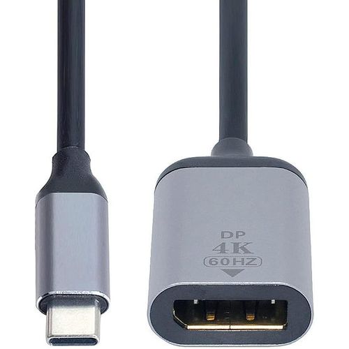 KAL-Cy 4K 2K 60Hz Usb-C Type C Mâle Vers Displayport Femelle Moniteur Dp Câble Adaptateur Pour Tablette, Téléphone Et Ordinateur Portable