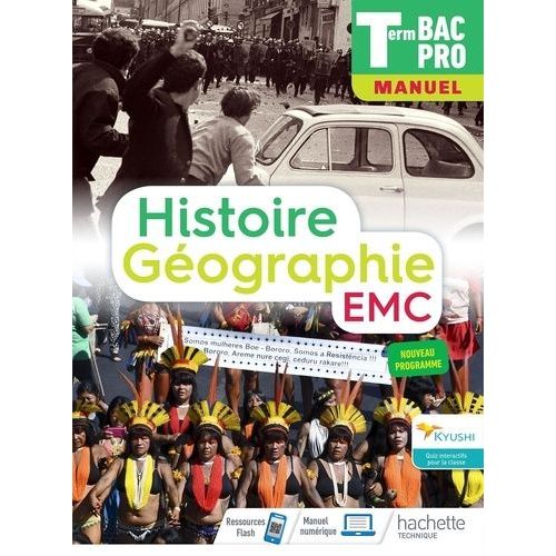 Histoire-Géographie Terminale Emc Tle Bac Pro - Manuel