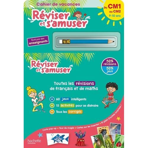 Réviser Et S'amuser Du Cm1 Au Cm2 - Avec 1 Crayon-Gomme