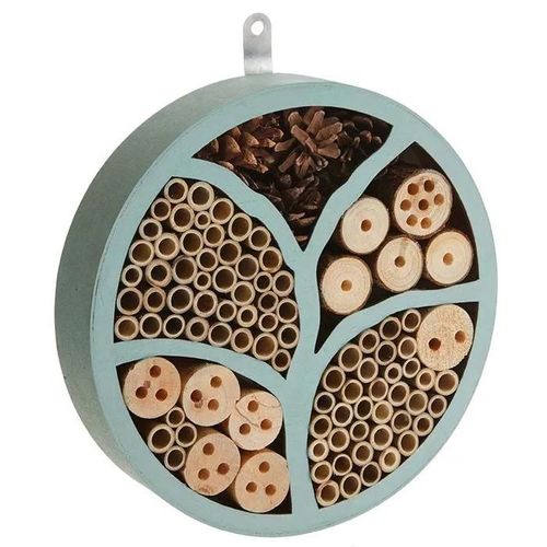 Casetta In Legno Per Insetti Tonda 26x26x5cm Verdemax