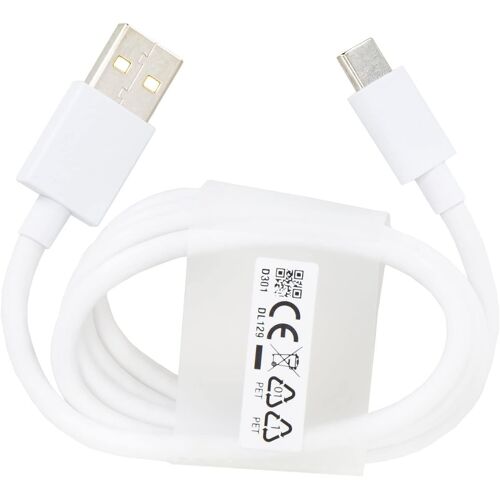 Câble De Données Et De Charge Usb Tpo C Compatible Super Dart Charge 65w Pour Realme-Blanc