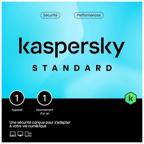 Antivirus Kaspersky Standard 2023, 1poste 1an Oem (Kl1041f5afs-Ffpfr-At)