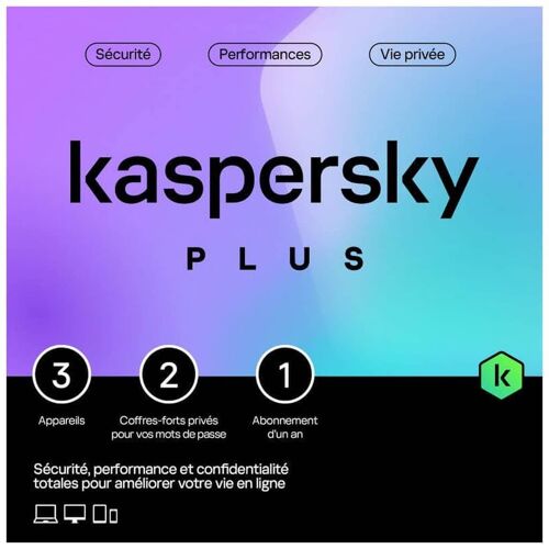 Kaspersky Plus 2023, 1poste 1an Oem (Kl1042f5afs-Ffpfr-At)