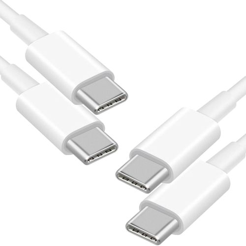 Kal-Câble De Charge Rapide Usb C Vers Usb C De Type C Pour Macbook Pro 2021, Ipad Air 5 Galaxy S23 S22 Ultra S21 S20 Fe A53 A14 A33 A34 Chargeur Usb-C Charge Rapide (1 M + 2 M)