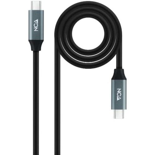 KAL-Câble Usb - Câble Usb 3.2 Gen2X2 20 Gbps, 5A, 100 W, Type Usb-C Vers Usb-C, Longueur 0,5 M, Couleur Noir, Idéal Pour Transfert Rapide De Données.