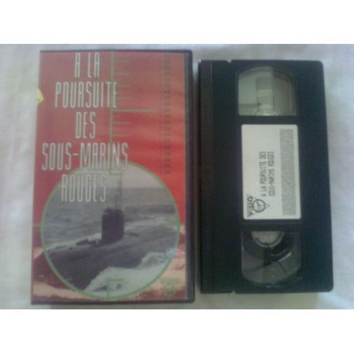 Cassette Vidéo Vhs - A La Poursuite Des Sous-Marins Rouges
