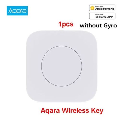 Aqara-Mini interrupteur sans fil,connexion Zigbee,polyvalent,bouton de commande à 3 voies pour les maisons intelligentes,compatible avec les appareils Mi Home - Type 1pcs