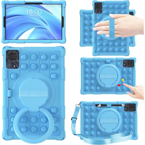 KAL-Coque Étui Pour Doogee T30 Pro, Rotative 360 Degrés Housse Case Cover Pour Doogee T40/Doogee T30 Ultra/Doogee T30S / Doogee T30Se 11 Inch Tablet, Bleu