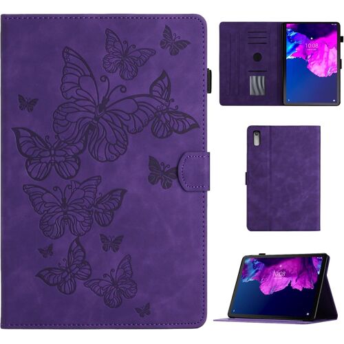 KAL-Coque Pour Lenovo Tab P11 2Nd Gen 11.5 Pouces 2022 Tb350Fu/Tb350Xu Étui De Protection Case Tablette Housse Smart Cover Avec Réveil/Veille Auto Pour Lenovo Tab P11 Gen 2, Violet