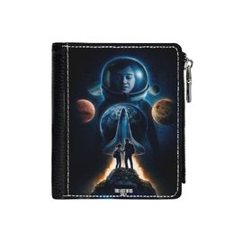 Portefeuille Le dernier d'entre nous, partie II=47 Compact en Simili-Cuir PU Porte-Cartes Fermeture Éclair Homme Femme Ad