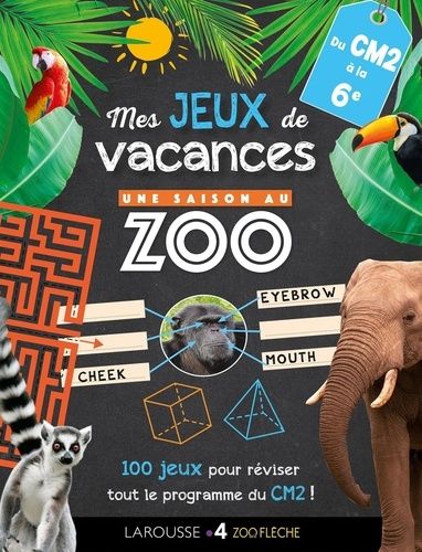Mes Jeux De Vacances Du Cm2 À La 6e - 100 Jeux Pour Réviser !