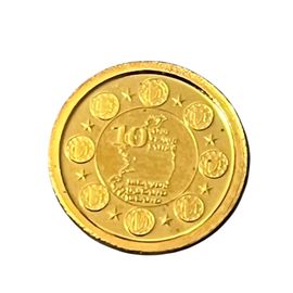 Pièce En Or 10 € ¿ Monnaie De Paris ¿ 0,5 G ¿ Qualité Belle Épreuve ¿ Tirage Limité
