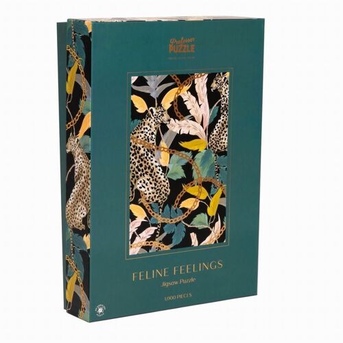 Puzzle 1000 Pièces Professor Puzzle Feline Feelings