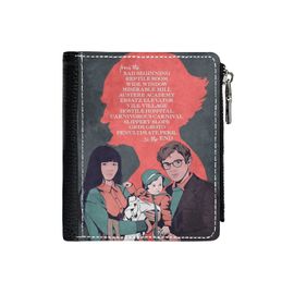 Portefeuille Une série d'événements malheureux Lemony Snicket=27 Compact en Simili-Cuir Porte-Cartes Fermeture Éclair Homme Femme