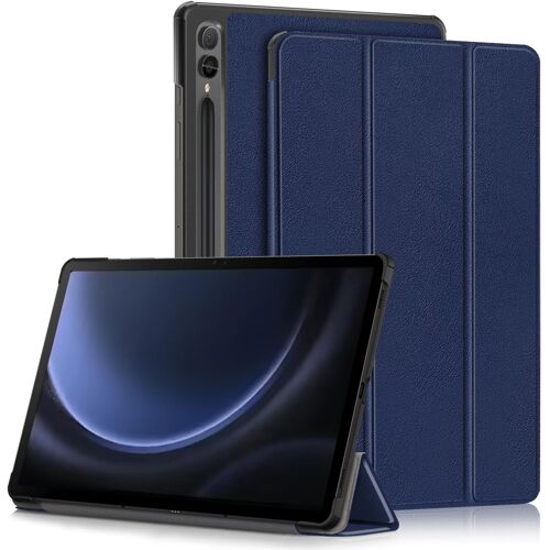 Coque Pour Samsung Galaxy Tab S9 Fe+/Tab S9 Fe Plus/Tab S9 Plus 12,4 Pouces Sm-X610/X616 X810/X816b/X818u Tablette,Etui Housse De Fin Et Léger Avec Veille/Réveil Automatique,Bleu F[Coq5188047]