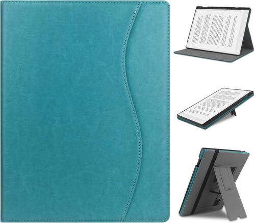 Étui pour 11.8¿ Remarkable Paper Pro (2024 Released) - avec Support Pliable et Poche pour Stylo, Remarkable Paper Pro with 11.8¿ Color Display Tablette Cover Case, Auto Sleep/Wake-Vert