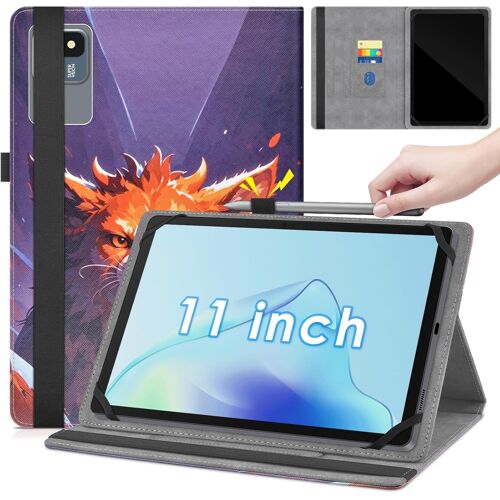 KAL-Étui Universel Pour Tablette 11" Blackview Tab 16 Pro/Doogee T30 Pro/Oangcc 2024 Tablette 11 Pouces/Agm Pad P2/Alldocube Iplay60/Higrace 2K C9/Dmoao D11