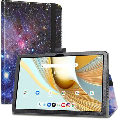 PU Cuir Etui et Pliable Stand Folio Coque pour UMIDIGI G3 Tab Ultra/foxxd c10/UMIDIGI G3 Tab/UMIDIGI G2 Tab/UMIDIGI G1 Tab/Vortex ZTAB10/Vortex T10M Pro 10.1 Pouces,Galaxy
