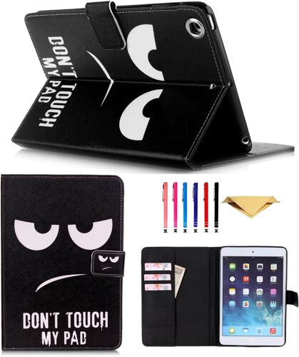 Pour Ipad Mini 1/2/3/4/5 2012-2019 Etui, Cuir Synthétique Folio Portefeuille Cas Automatique Réveil/Sommeil Housse Avec Soporte Porte Stylo Pour Ipad Mini 5 2019 Mini 1 2 3 4, Big [PAD5127024]