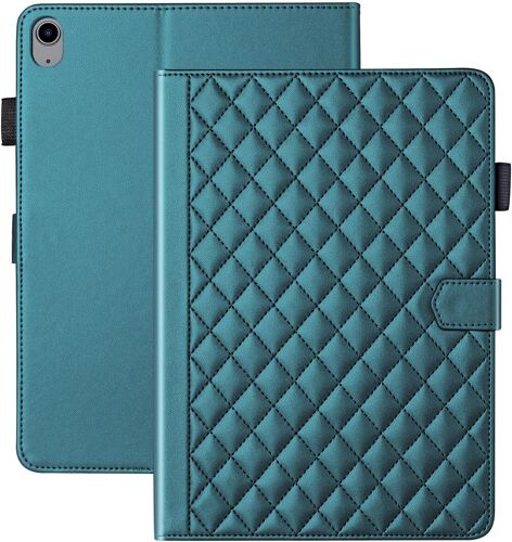 KAL-Coque Pour Ipad Mini 7 (A17 Pro) 2024/ Ipad Mini 6 8.3 Pouces Business Cuir Pu Tablet Étui Pour Ipad Mini 6 Avec Fente Pour Carte Fonction Stand Vert