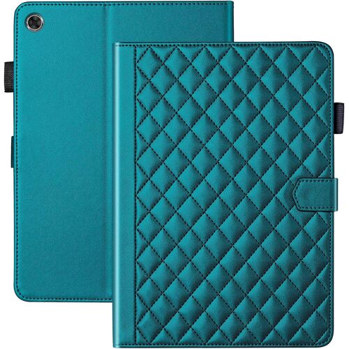 Coque pour Lenovo Tab M10 Plus 3rd Gen 10.6 Pouces 2022 TB-125F/128F Business Cuir PU Tablet Étui pour M10 Plus 3rd Gen avec Fente pour Carte Fonction Stand Vert