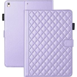 Kal-Coque Pour Ipad 9.7 2018/2017 Ipad Air 2/ Ipad Air Business Cuir Pu Tablet Étui Pour Ipad 9.7" 6/5 Generation Avec Fente Pour Carte Fonction Stand Violet