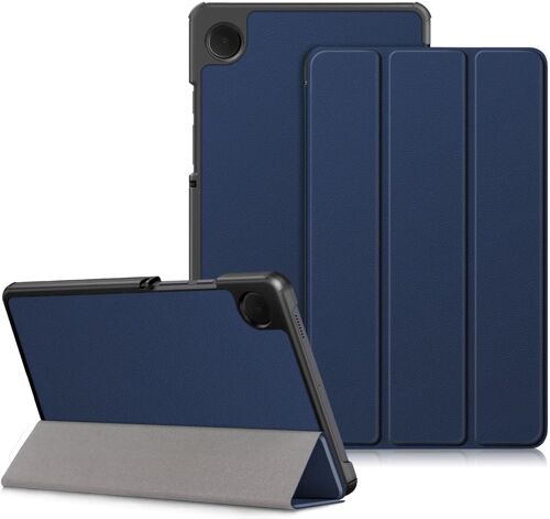 KAL-Coque Étui Pour Samsung Galaxy Tab A9 2023 (Sm-X110/X115/117) 8,7 Pouces Étui Cover Mince Multi-Angles De Étui Folio Case,Bleu Foncé